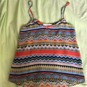Super cute tribal print camisole